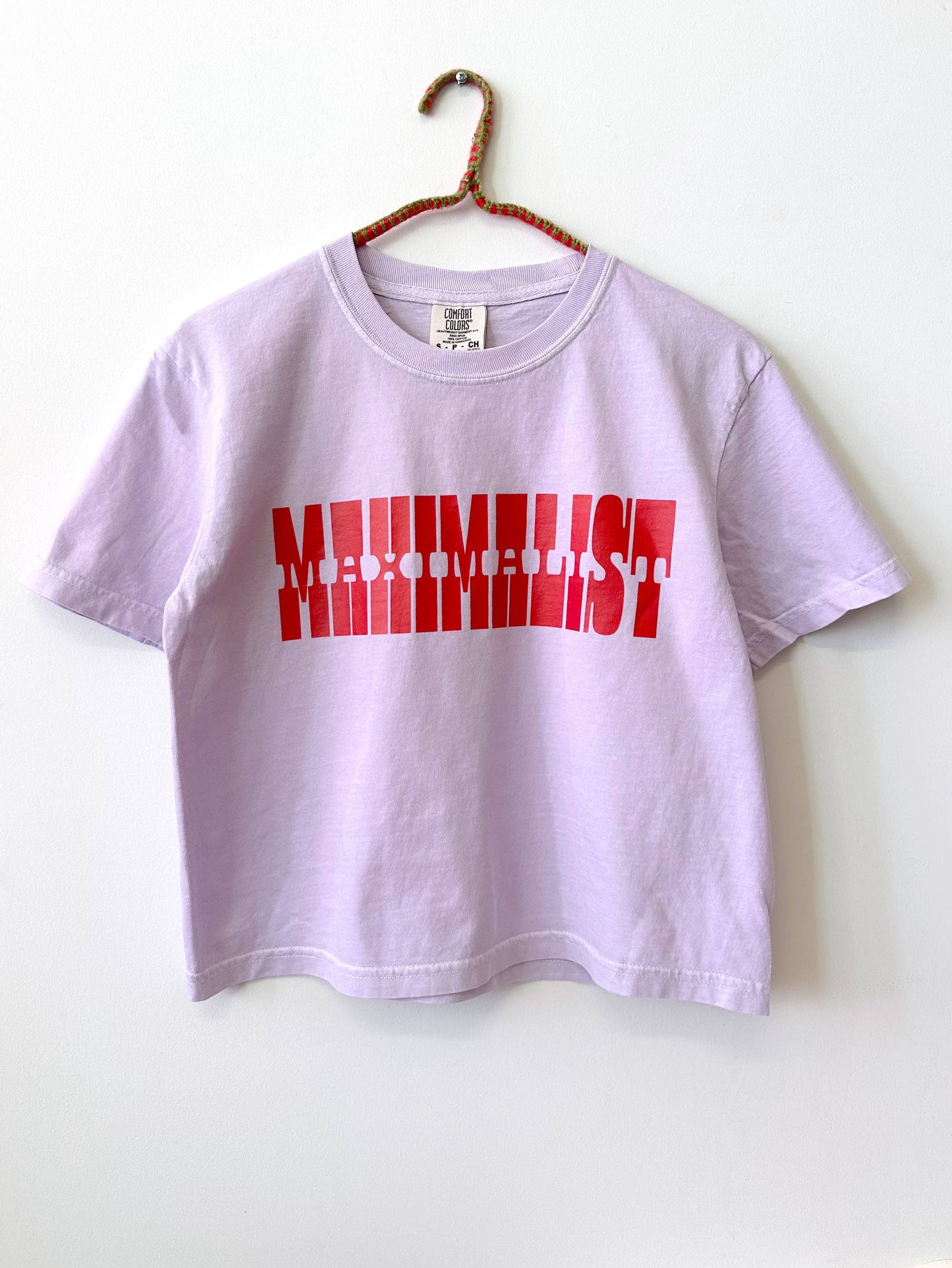 Maximalist -Boxy Crop Tee - Las Ofrendas