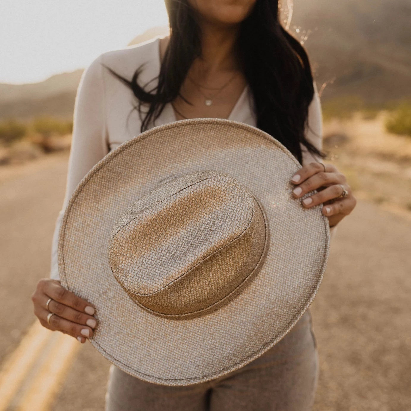 Unisex Glitter Glam cowboy hat - Las Ofrendas