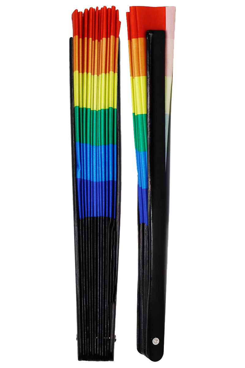 Large Rainbow Pride Clack fan