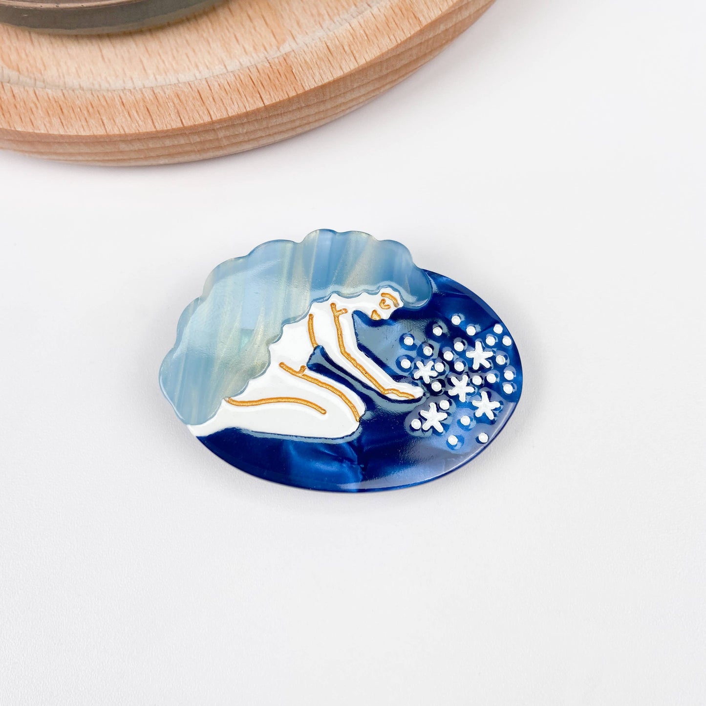 Elegant Mermaid Hair Clip - Las Ofrendas