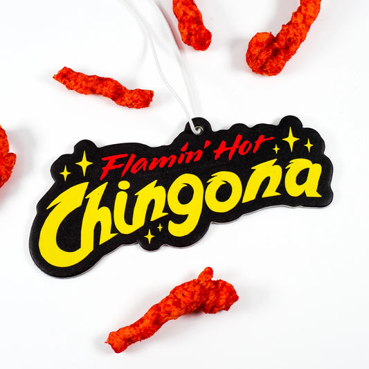 Flamin Hot Chingona (Cherry Scent) Air Freshener - Las Ofrendas 