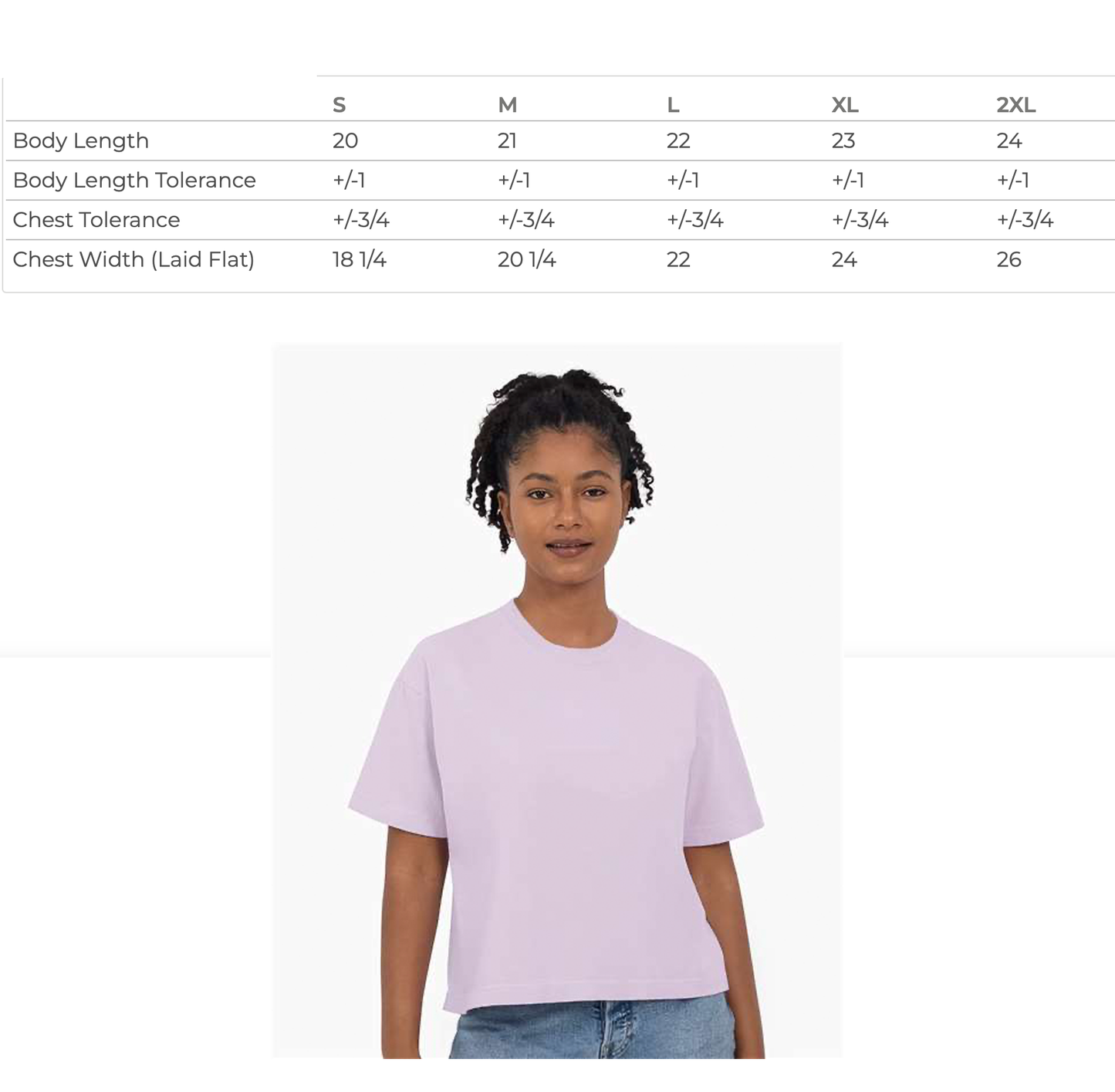Maximalist -Boxy Crop Tee - Las Ofrendas