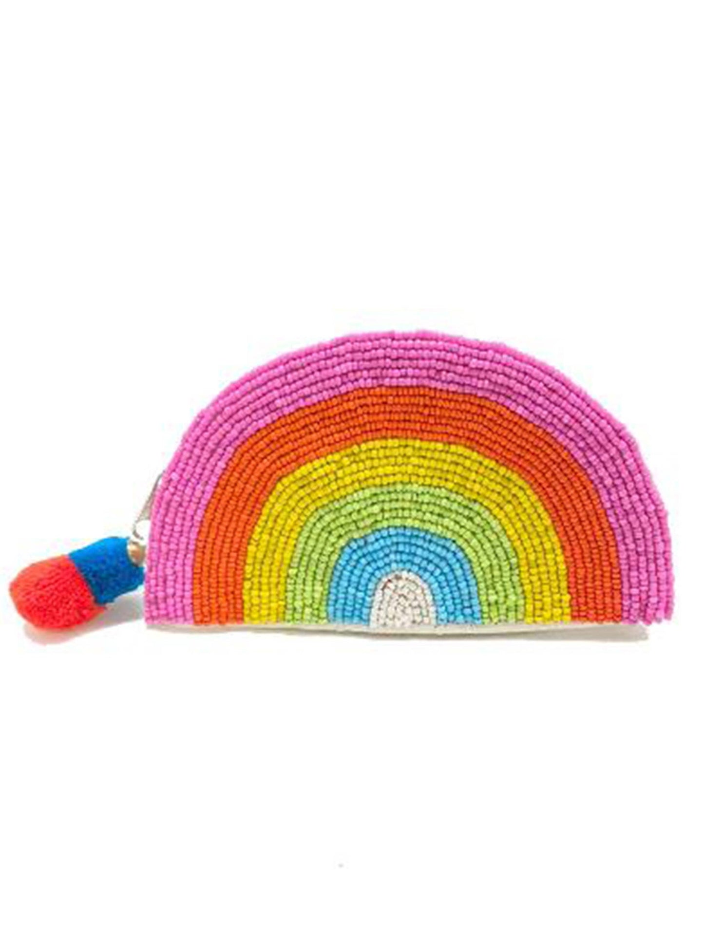 Rainbow Beaded Coin Purse LAC-CP-1080