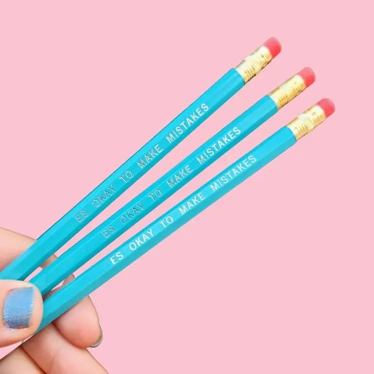 Es Okay To Make Mistakes Pencil - Las Ofrendas