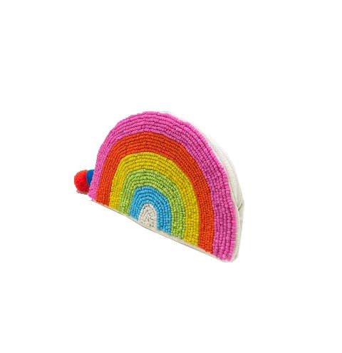 Rainbow Beaded Coin Purse LAC-CP-1080