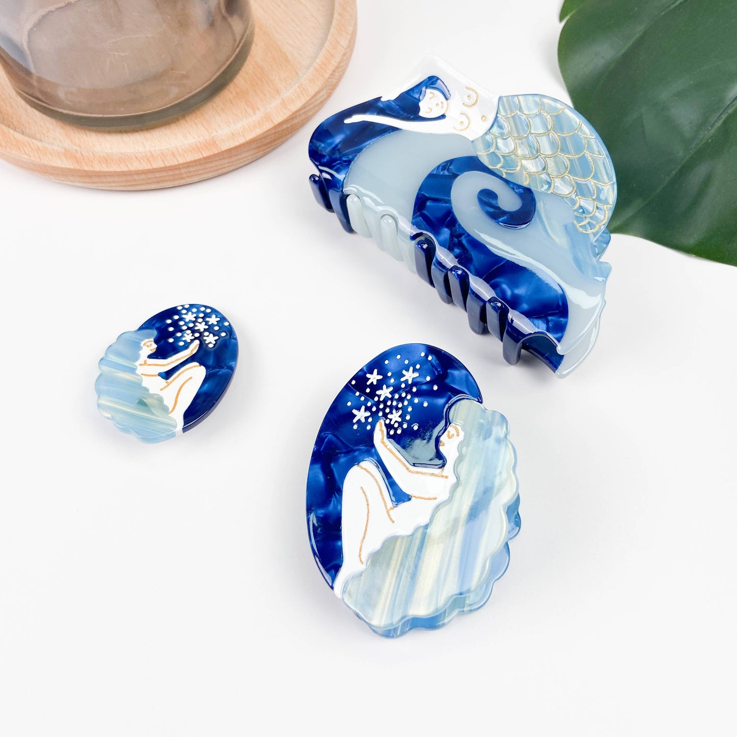 Elegant Mermaid Hair Clip - Las Ofrendas