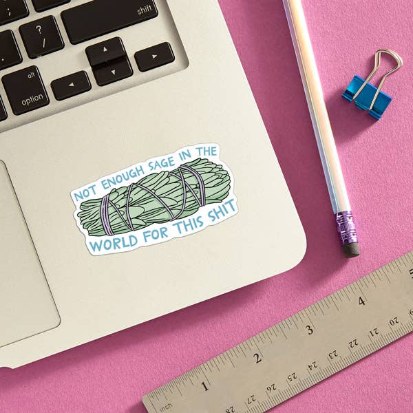 Sage Die Cut Sticker - Las Ofrendas