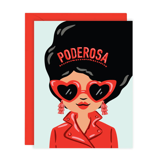 Poderosa - Friendship Card in Spanish / Portuguese (A2)  *pre-order* - Las Ofrendas 