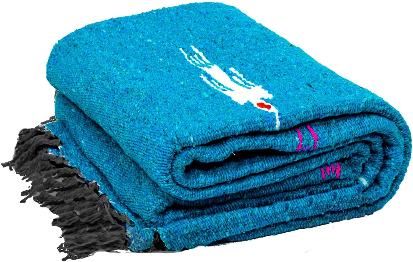 Agua blue Thunderbird blanket