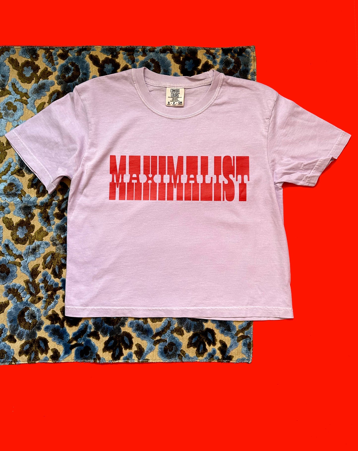 Maximalist -Boxy Crop Tee - Las Ofrendas