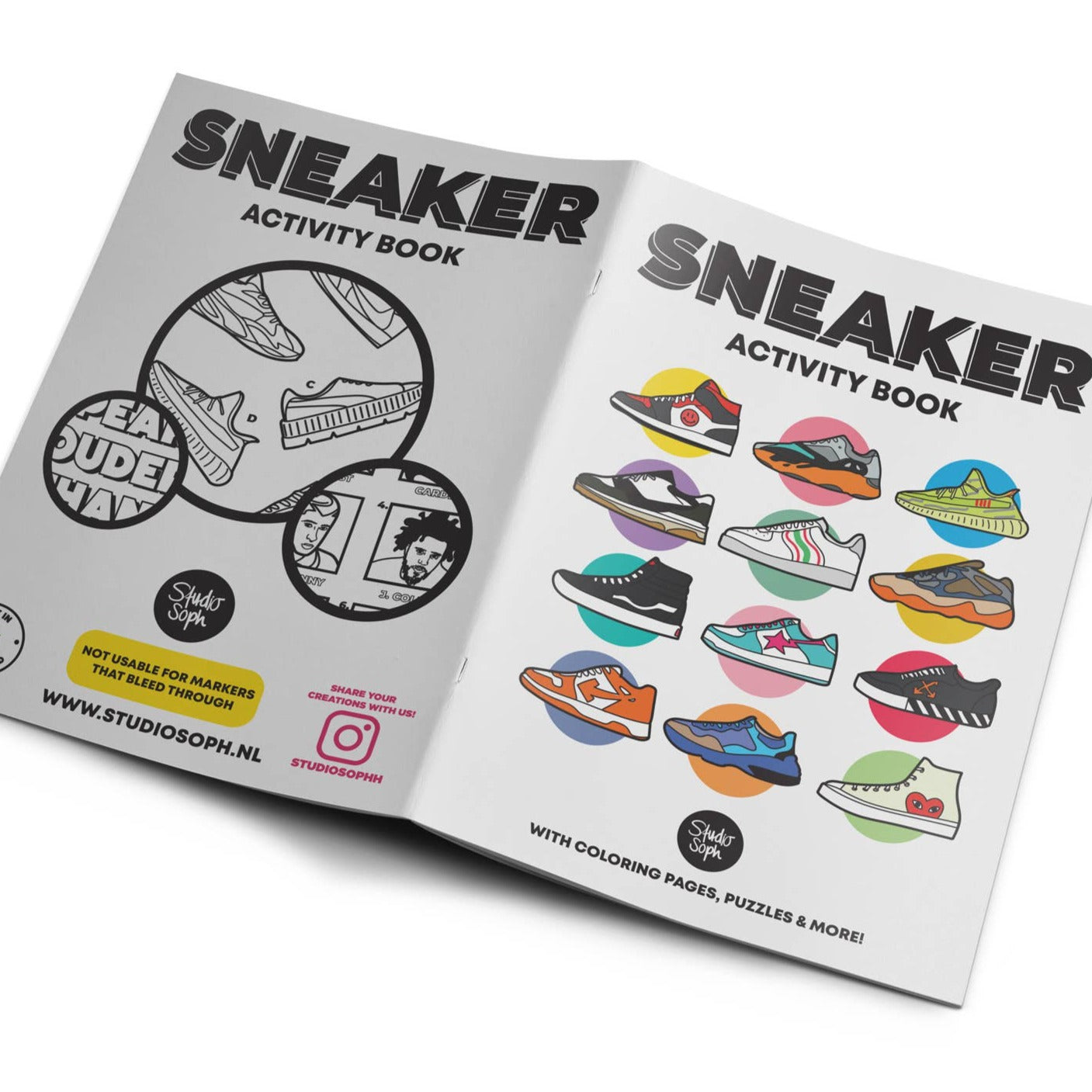 Sneaker Activity Book - Las Ofrendas