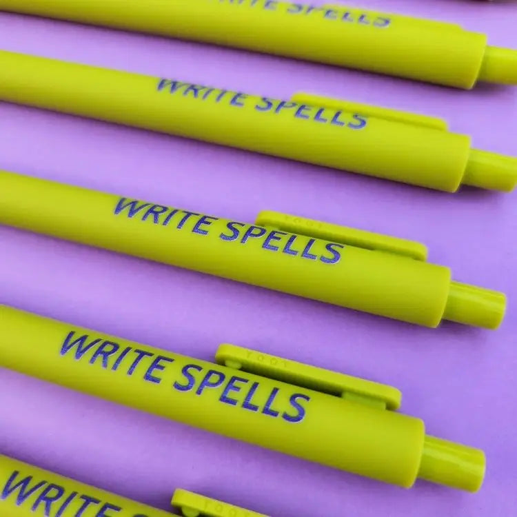 Write Spells Black Ink Pen - Las Ofrendas