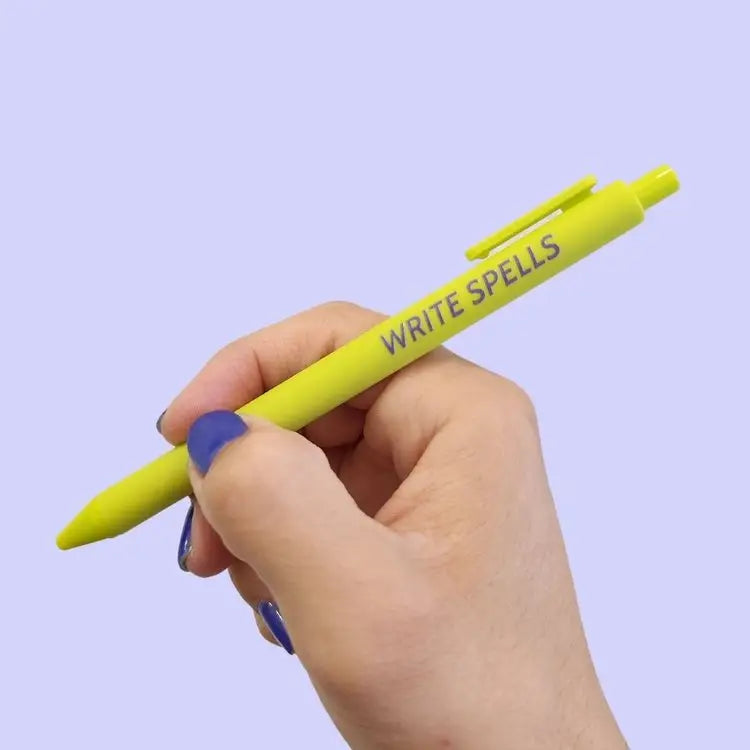 Write Spells Black Ink Pen - Las Ofrendas