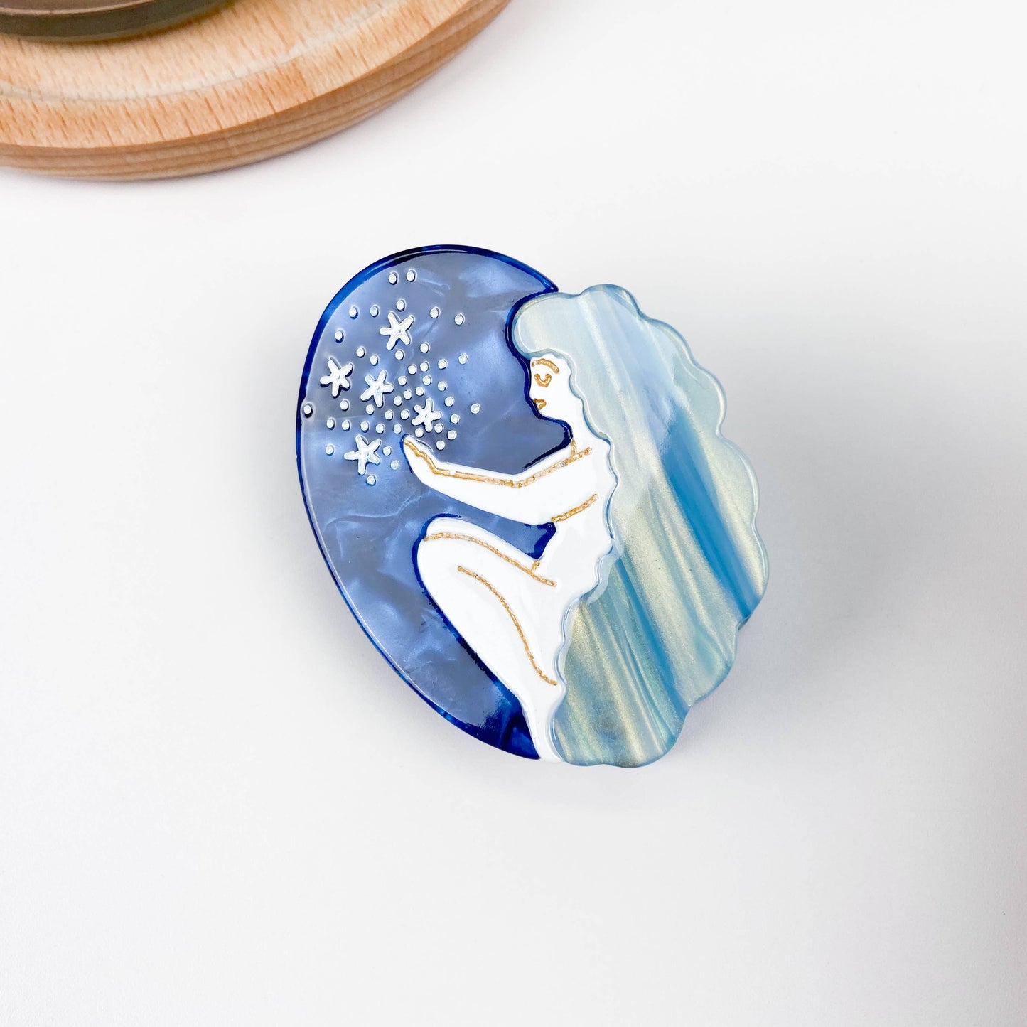 Elegant Mermaid Hair Clip - Las Ofrendas
