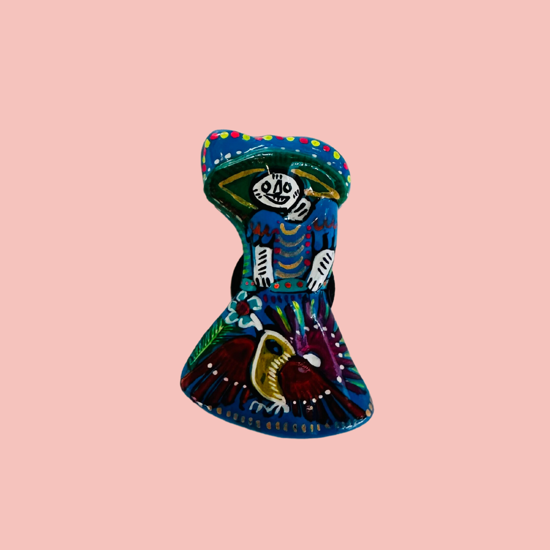Assorted Catrina Dia de Los Muertos Magnets