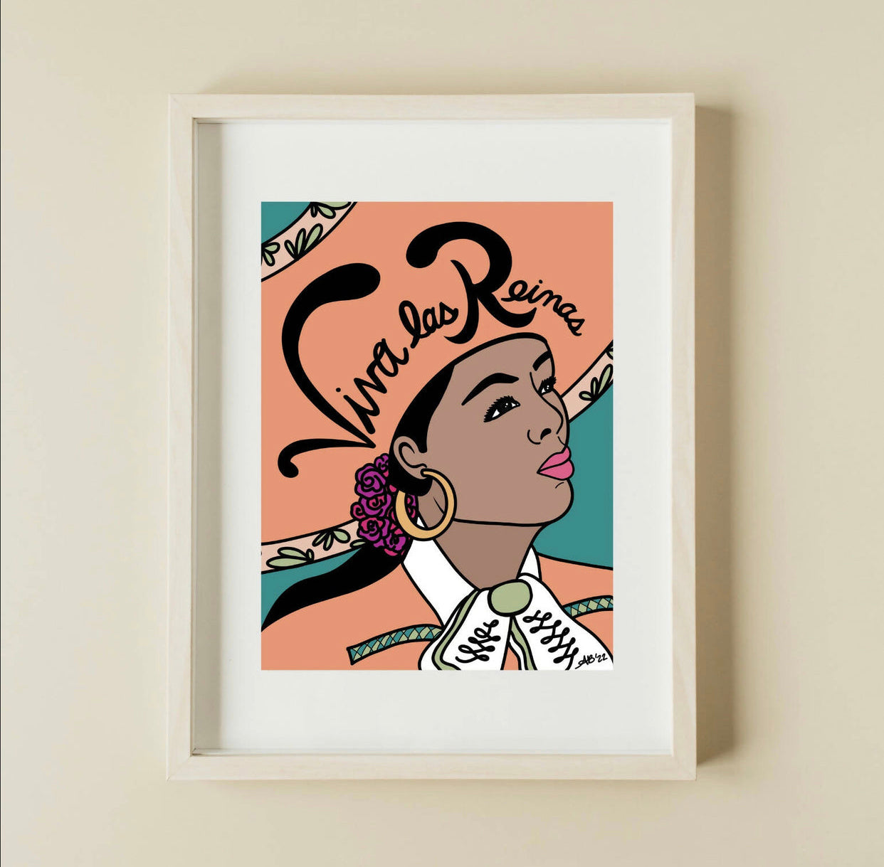 Viva Las Reinas Art Print - Las Ofrendas