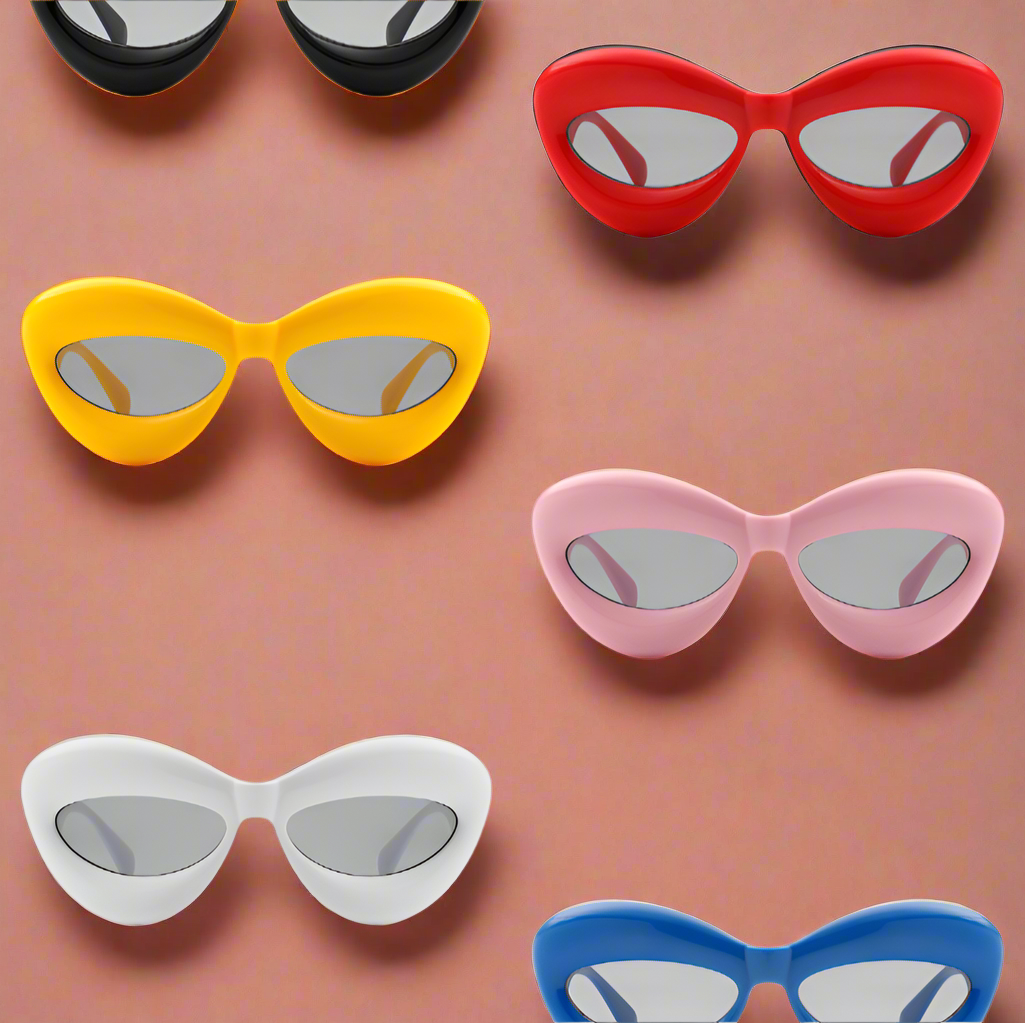 Fun oversized statement glasses
