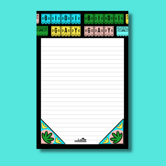 Bidi Bidi Gay Gay Notepad