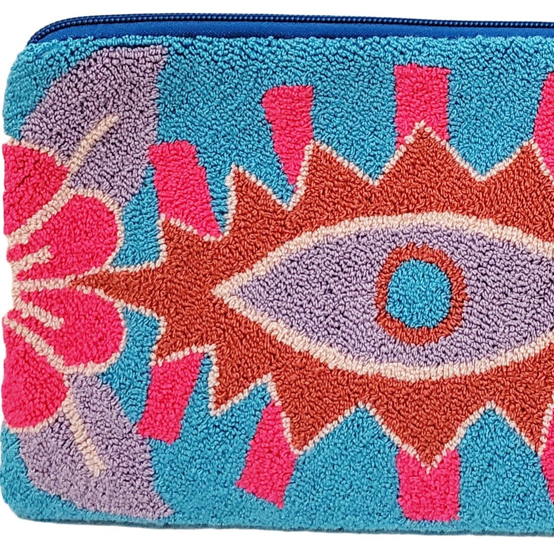 Juniper Handmade Wayuu Punch-needle Clutch