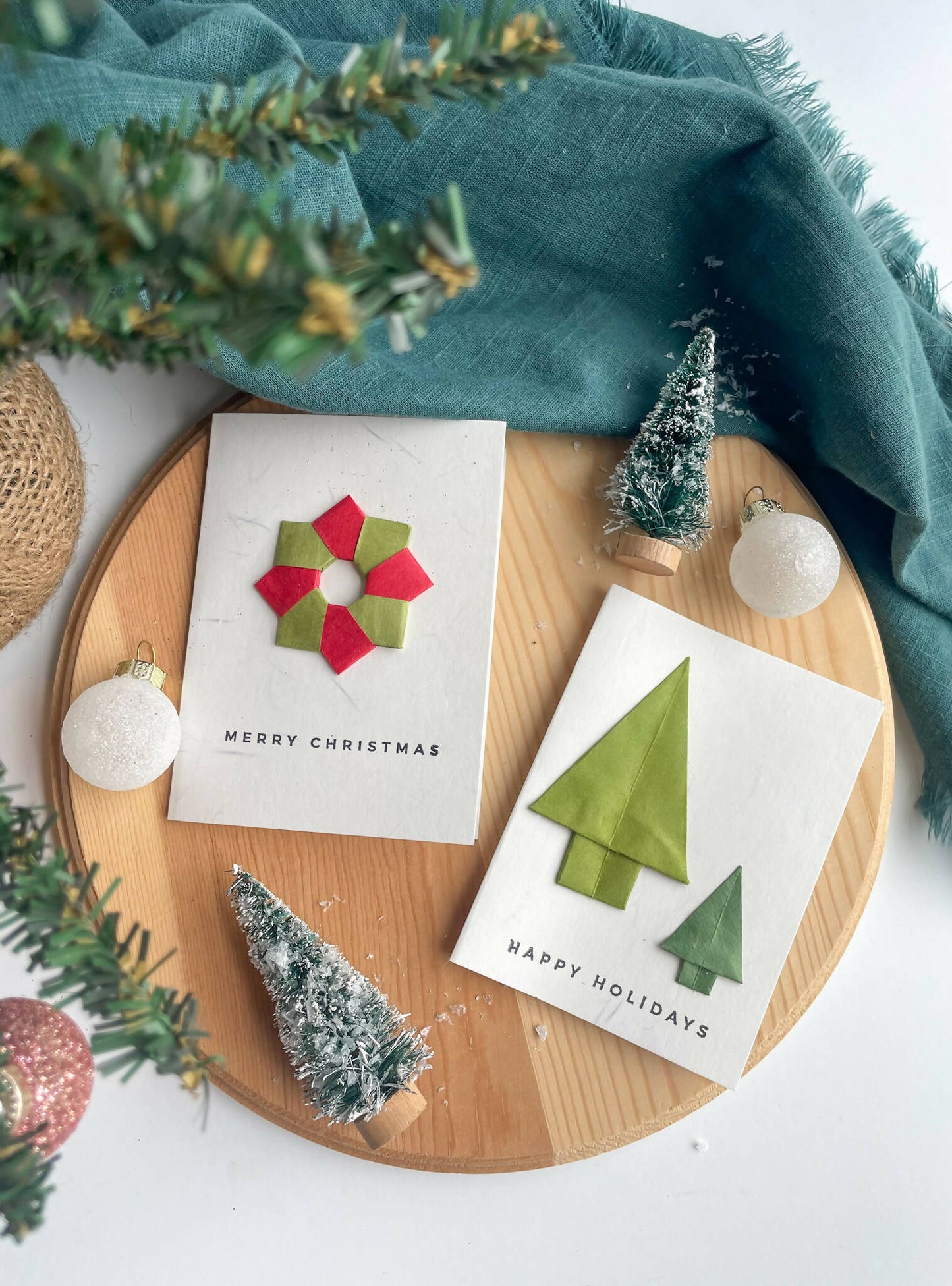 Origami Holiday Card