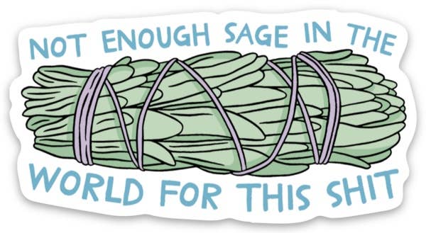 Sage Die Cut Sticker - Las Ofrendas