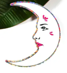 La Luna 3" Sticker