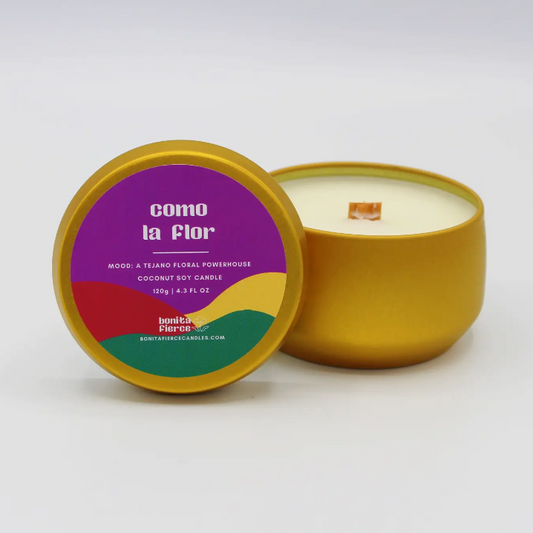 Como La Flor Candle - Las Ofrendas 