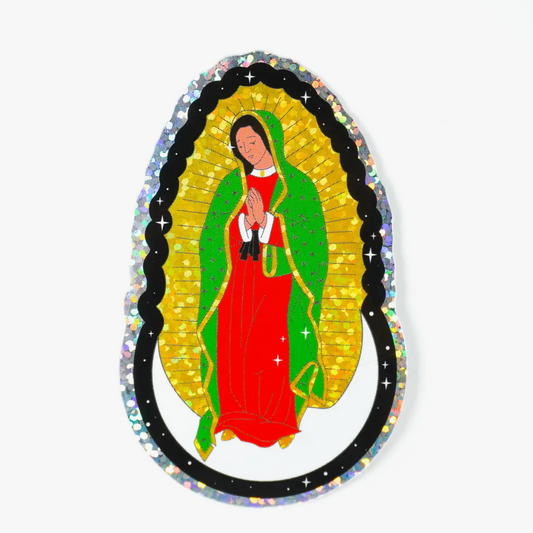 Virgen Santa 3" Sticker - Las Ofrendas 