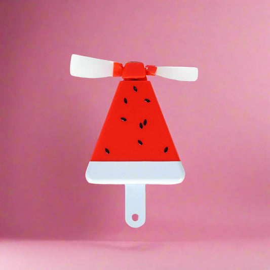 Red watermelon fan