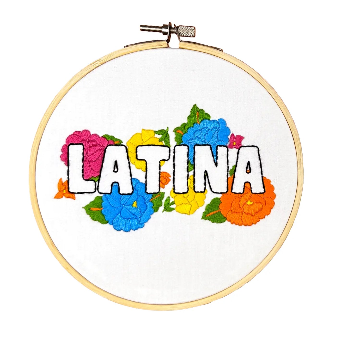 Latina Embroidery Kit - Las Ofrendas