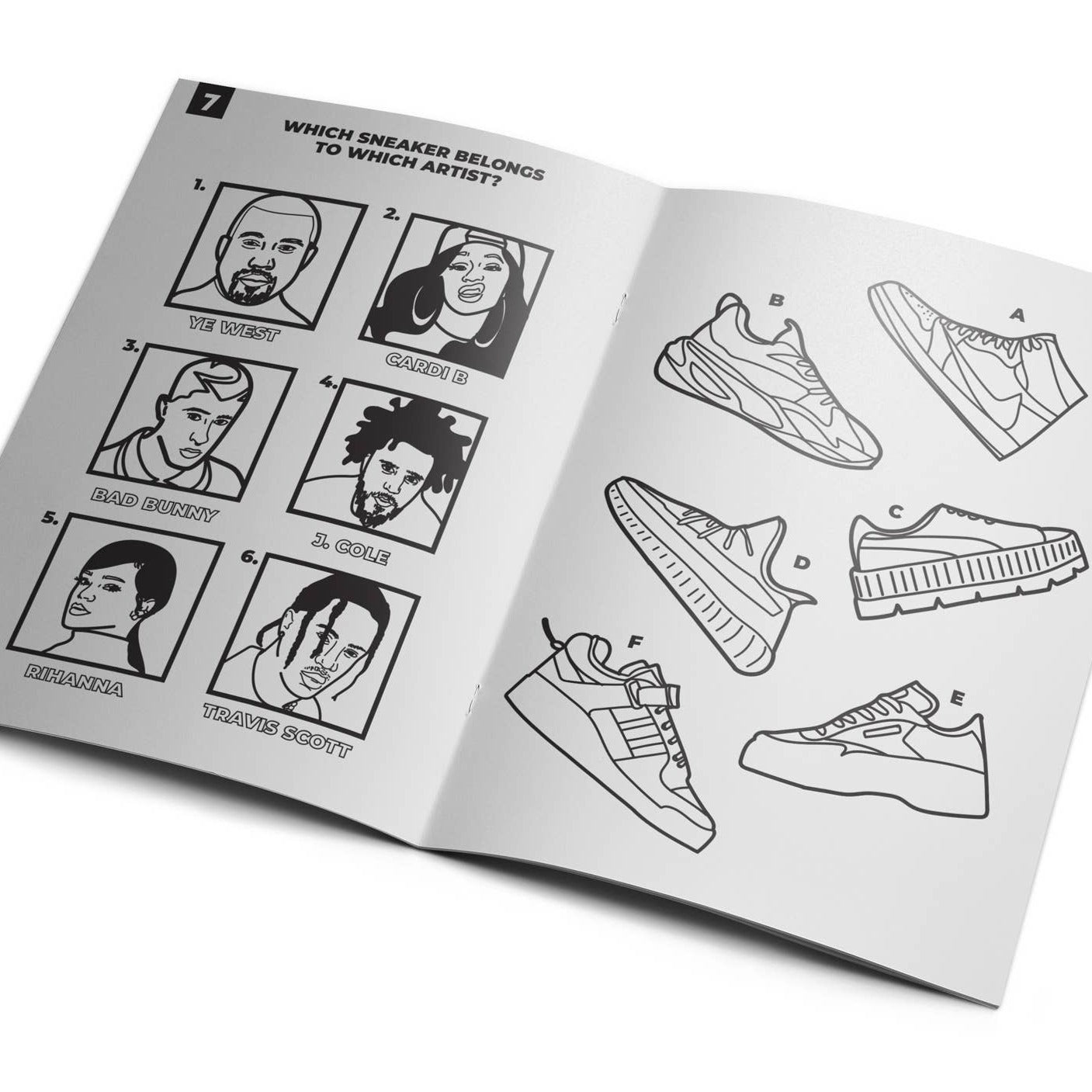 Sneaker Activity Book - Las Ofrendas