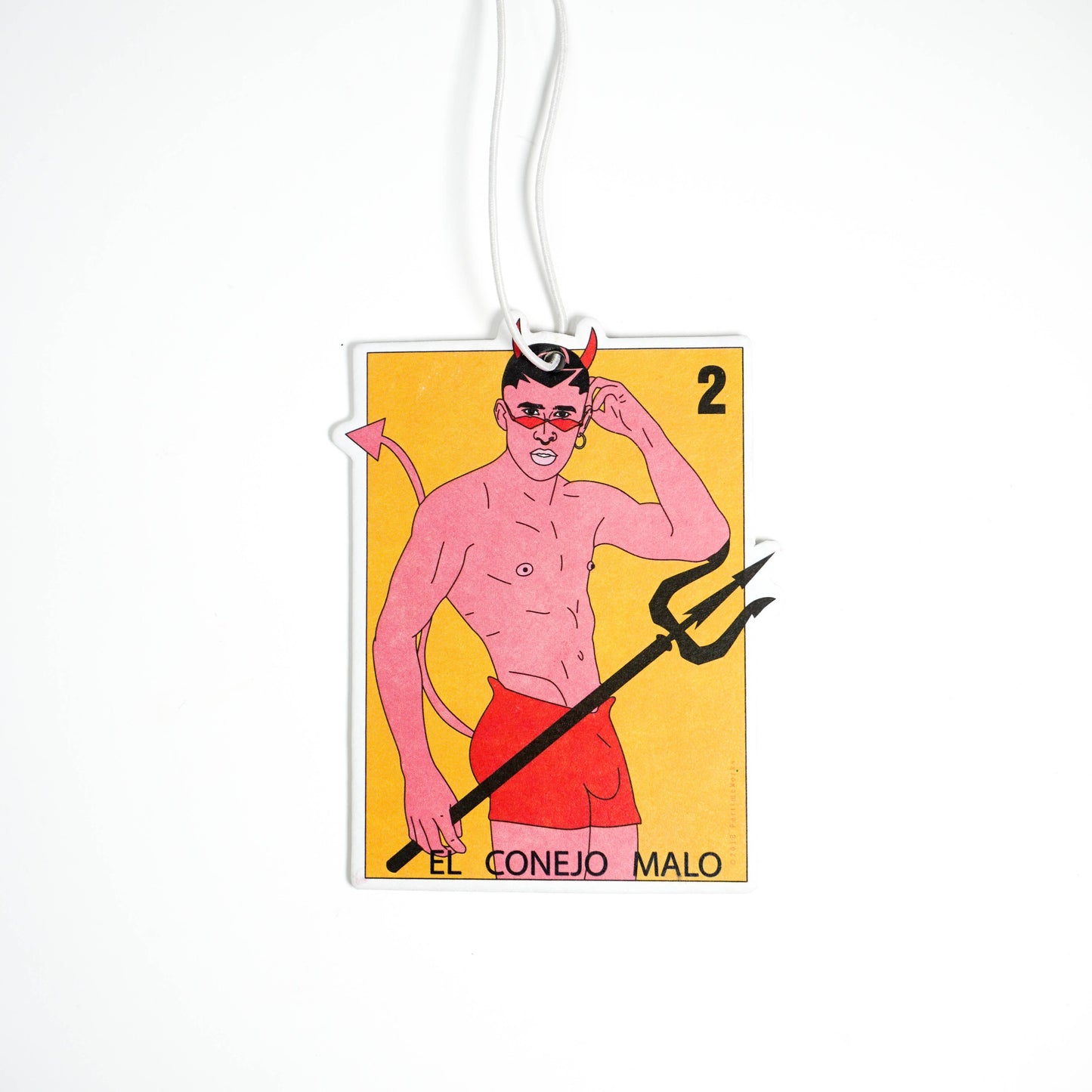 El Conejo Malo (Cherry Scent) Air Freshener - Las Ofrendas