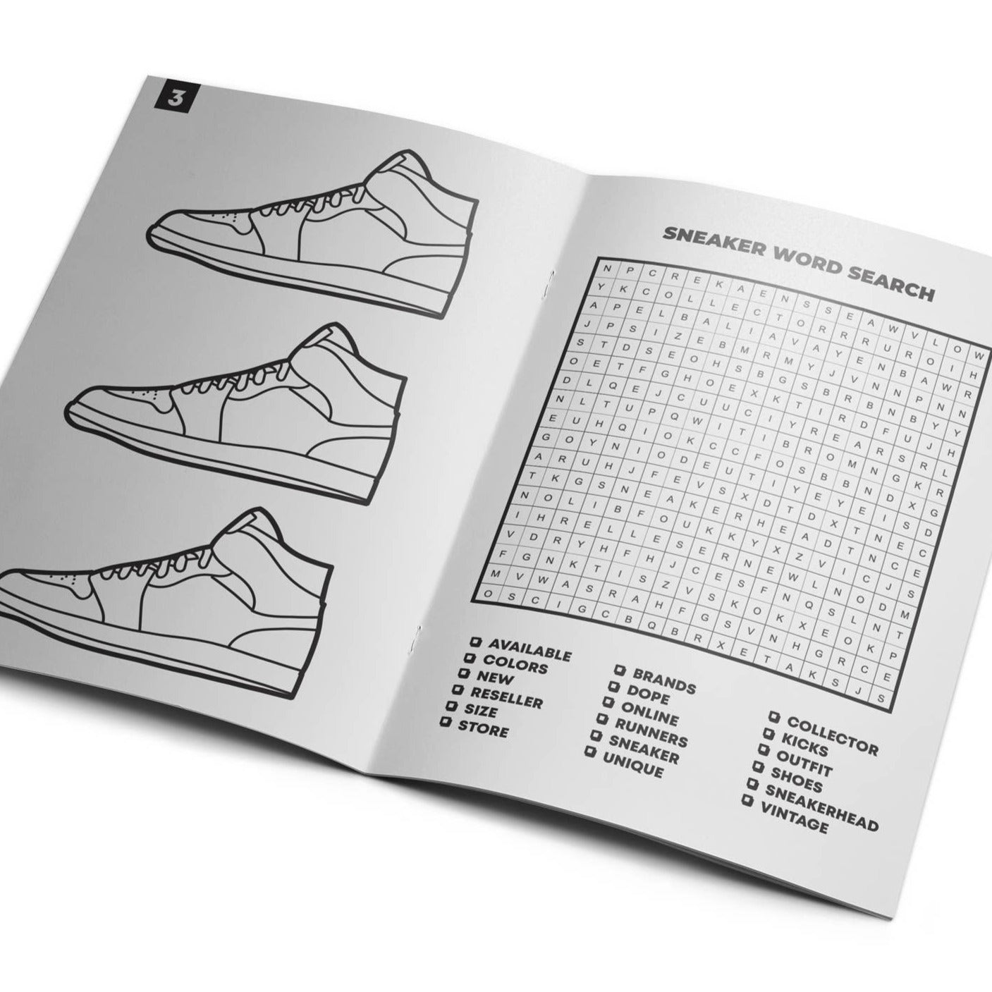 Sneaker Activity Book - Las Ofrendas