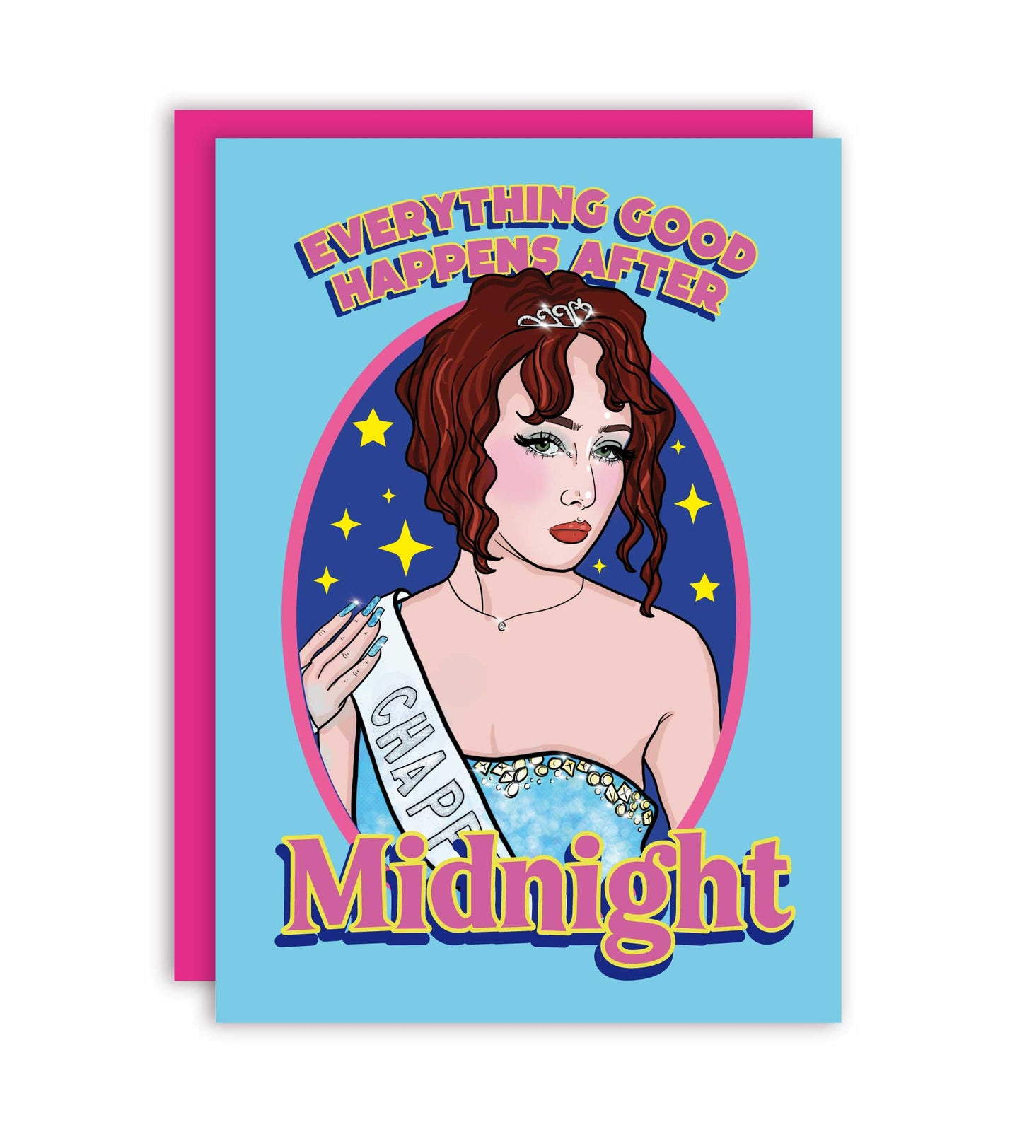 After Midnight Chappell Roan Greeting Card