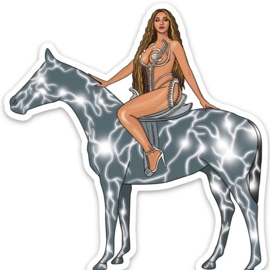 Beyonce sticker *pre-order* - Las Ofrendas