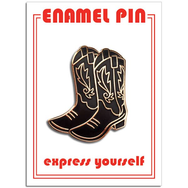 Cowboy Boots Pin - Las Ofrendas