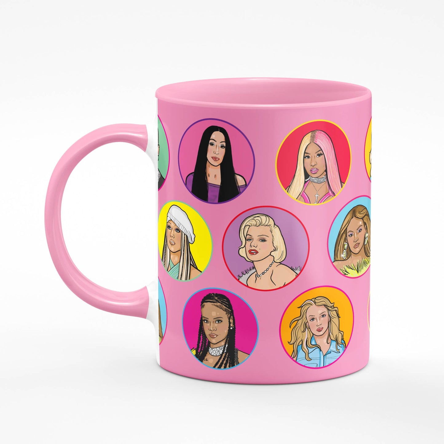 Iconic Women Pink Mug - Las Ofrendas