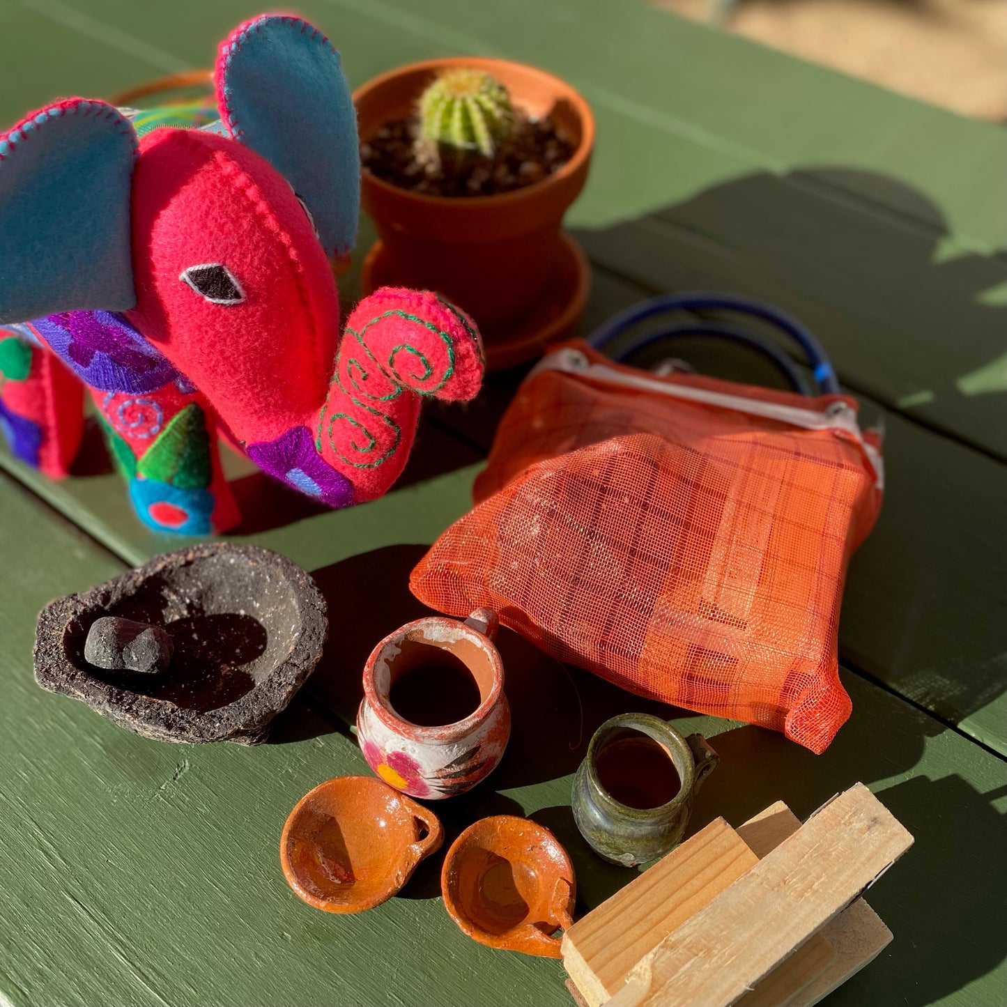 Mexican Toy Kitchen set