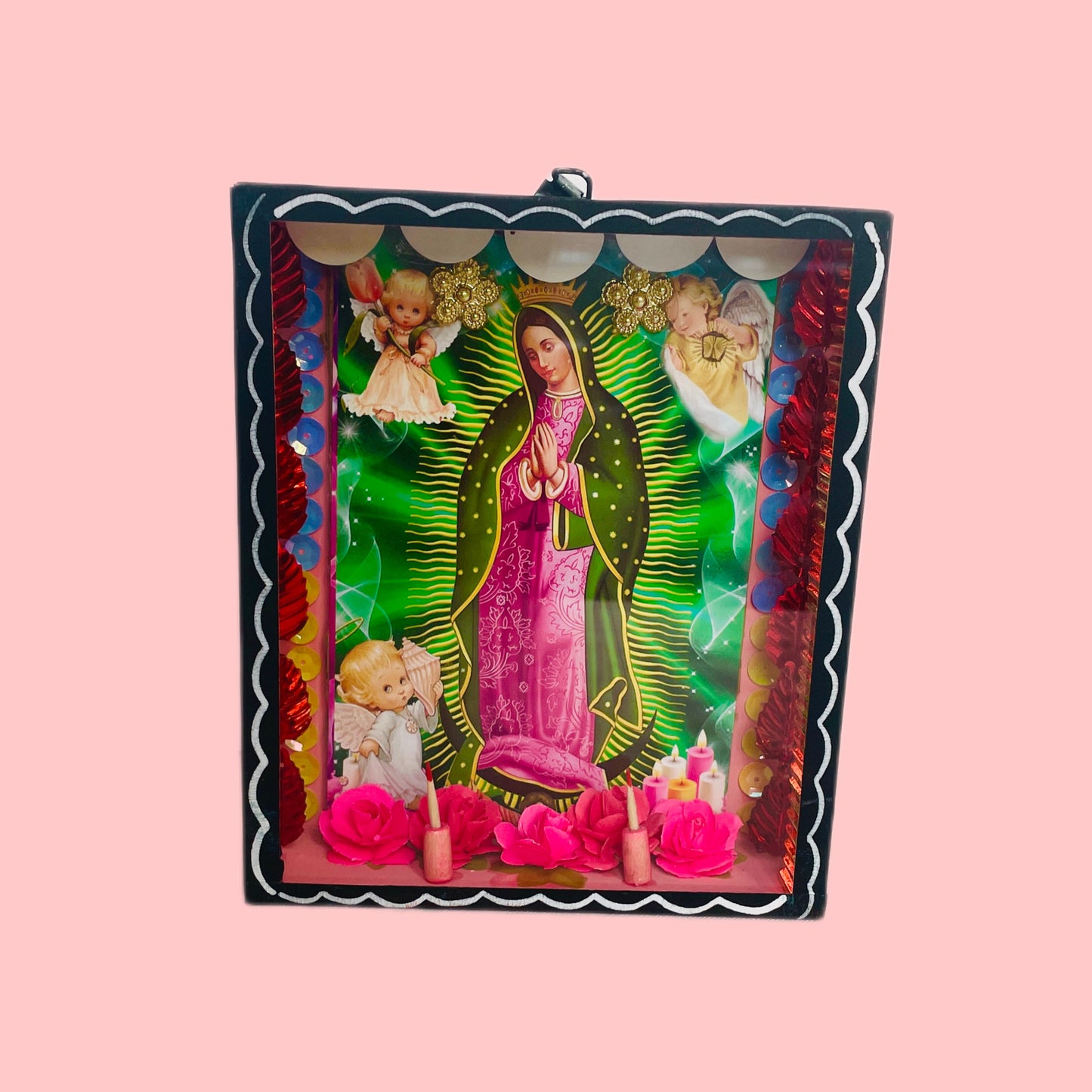 Large Lupe Altar (Multiple Colors Available!) - Las Ofrendas