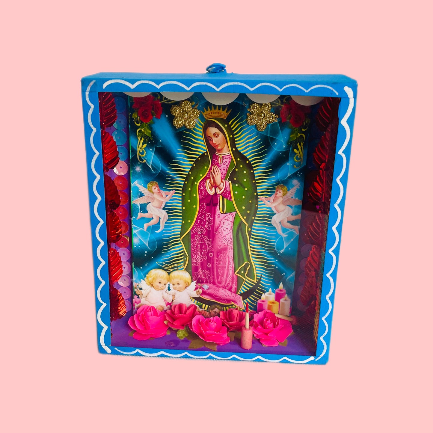 Large Lupe Altar (Multiple Colors Available!) - Las Ofrendas