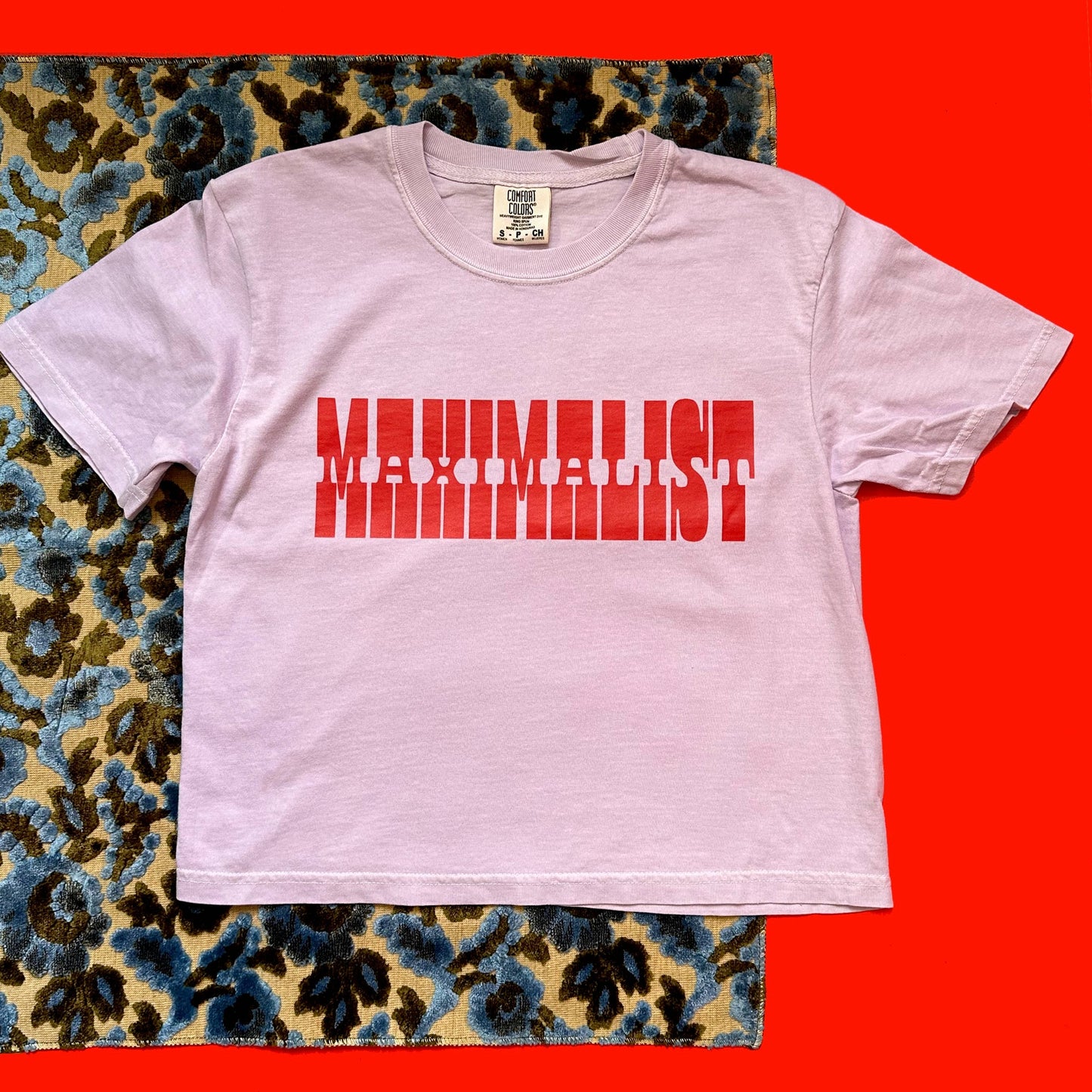 Maximalist -Boxy Crop Tee - Las Ofrendas