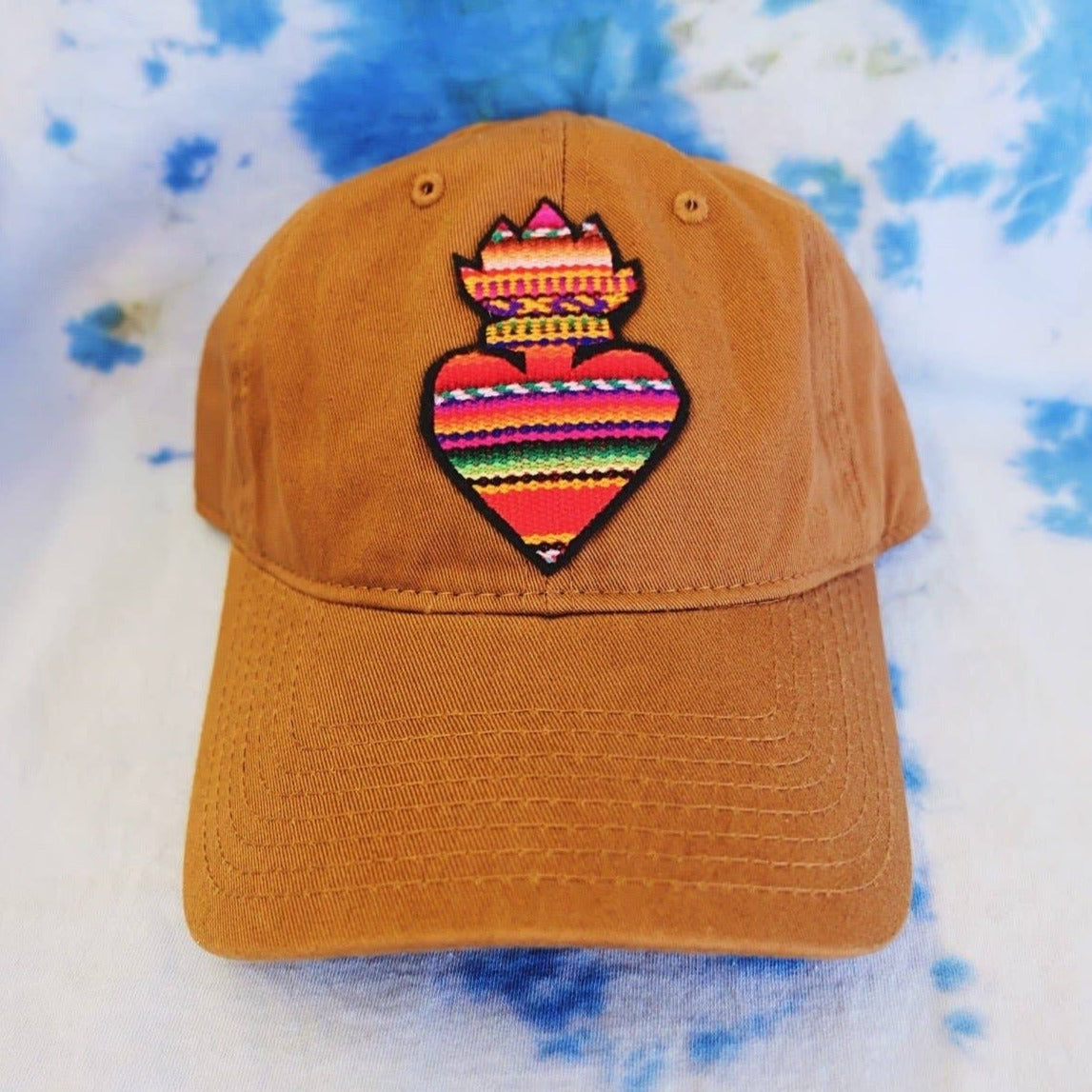 Sacred Heart Zarape Dad Hat