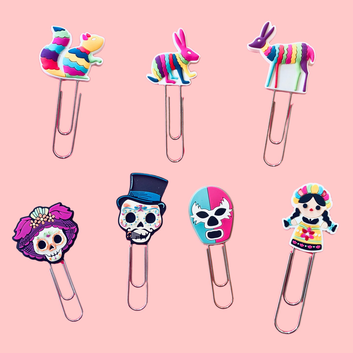 Latinx inspired Bookmark/ Paper Clip (Multiple Styles Available!) - Las Ofrendas