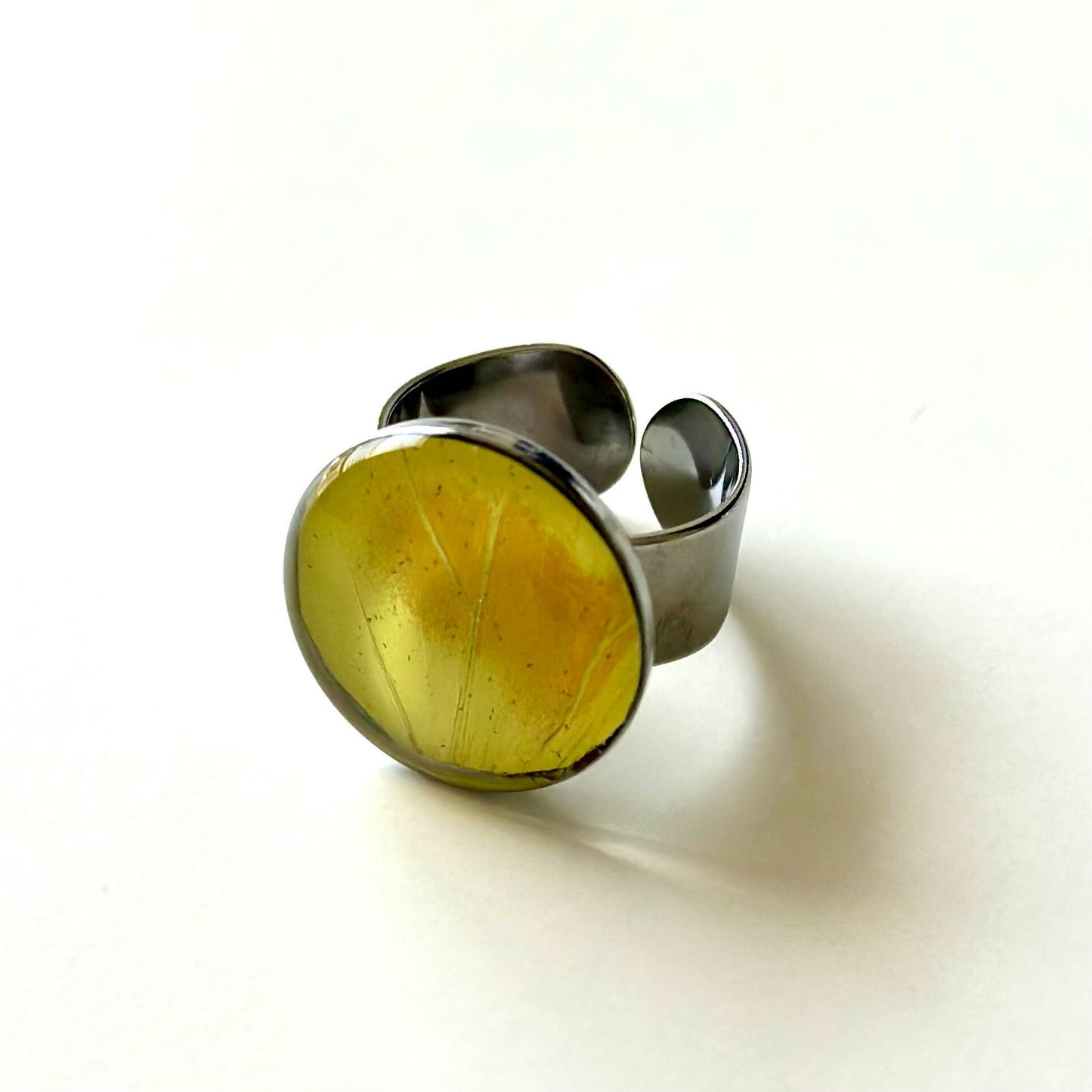 Real Butterfly Rings - Adjustable to fit all
