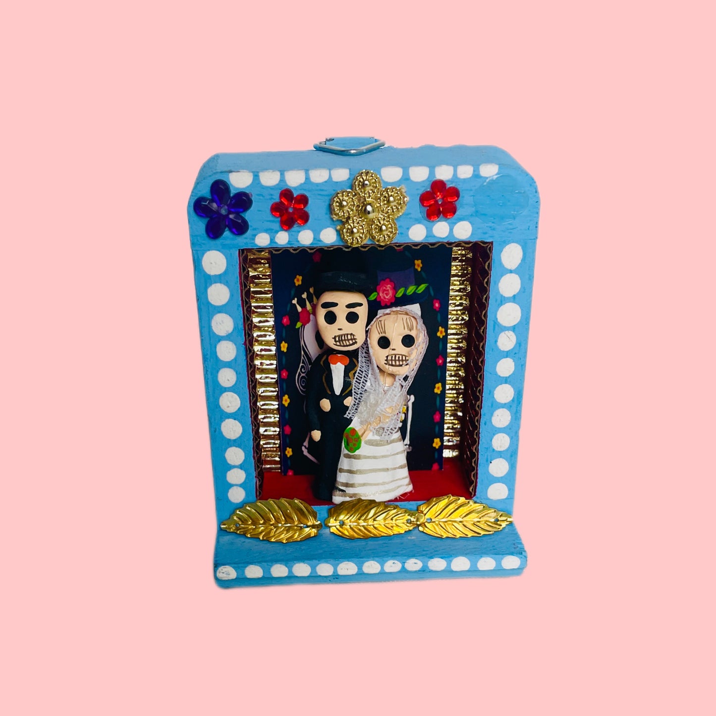 Mini Altar of Lupe (Multiple Colors Available!) - Las Ofrendas