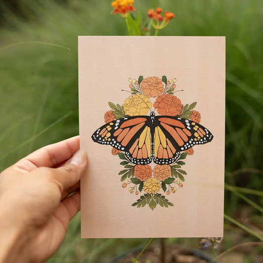 Monarch art print - Las Ofrendas
