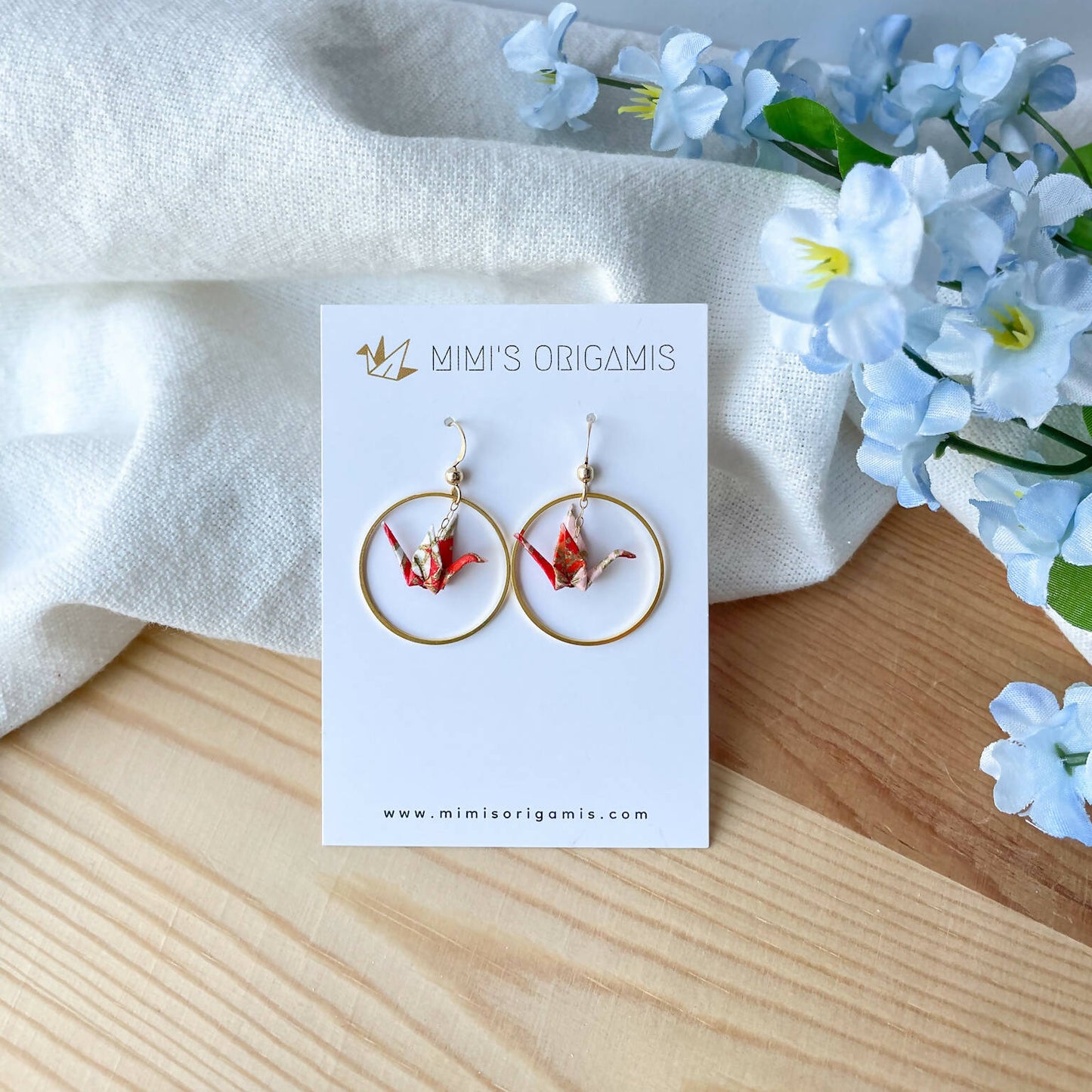 Origami Hoop Cranes