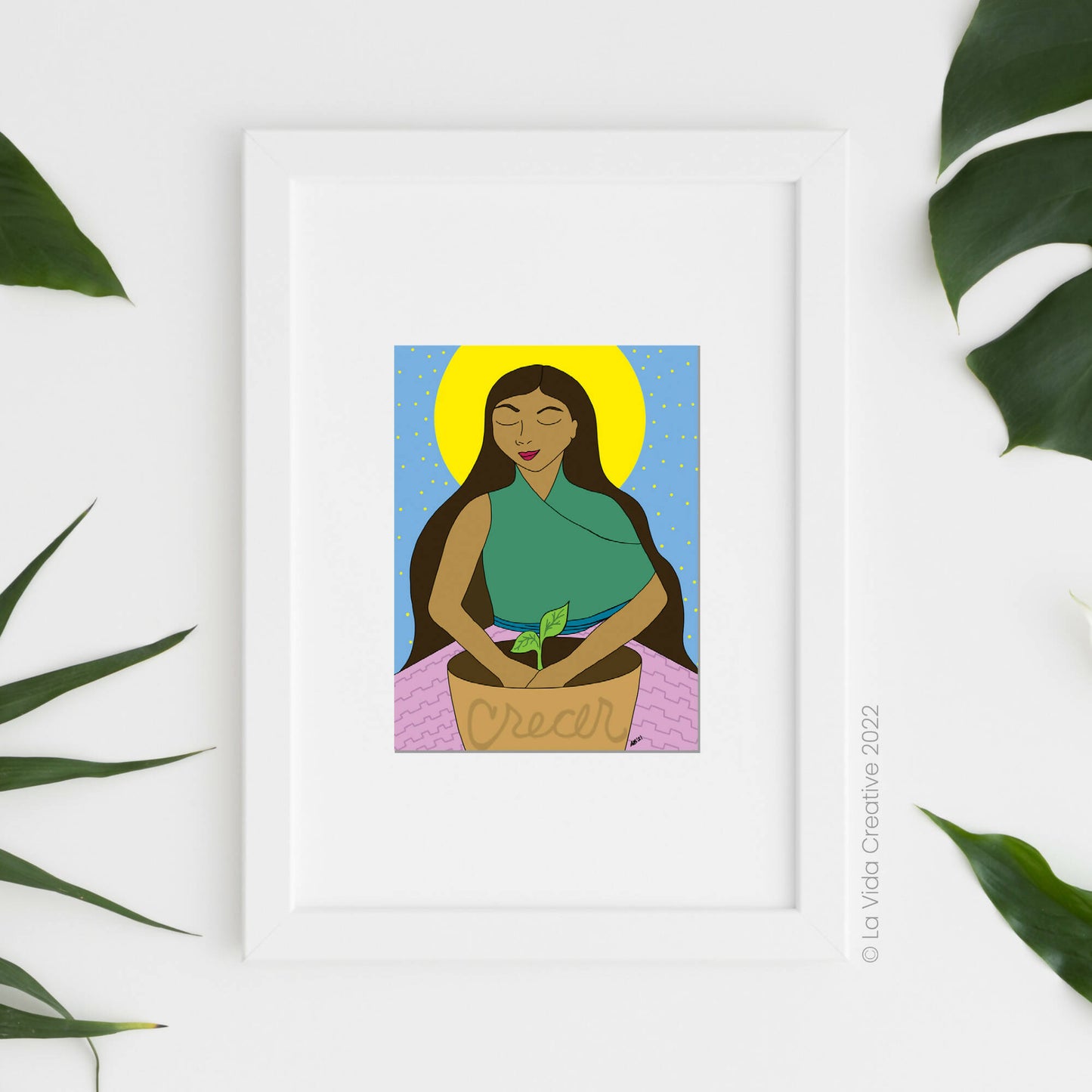 Crecer Art Print