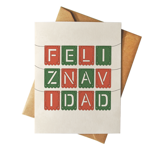 Feliz Navidad Papel Picado - Las Ofrendas