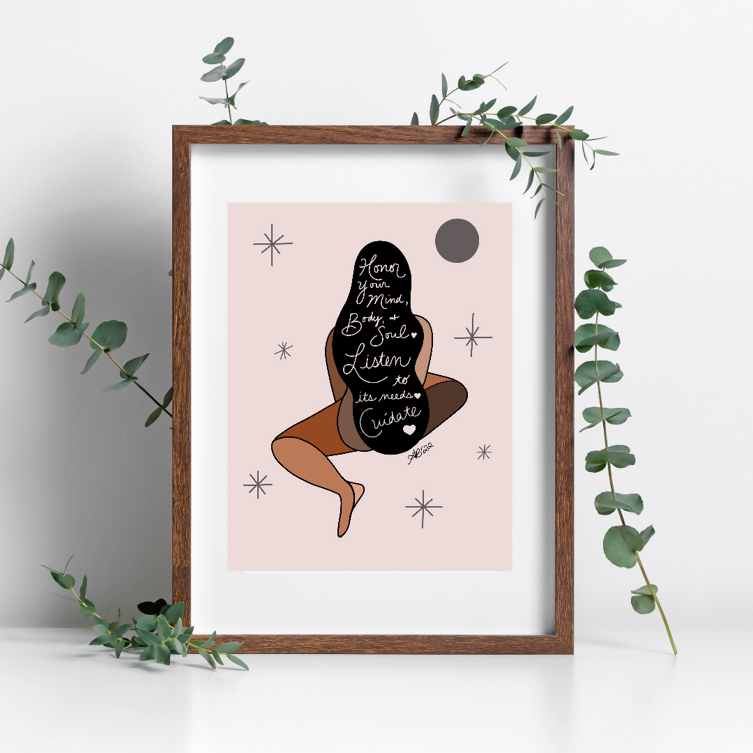 Cuídate Art Print - Las Ofrendas